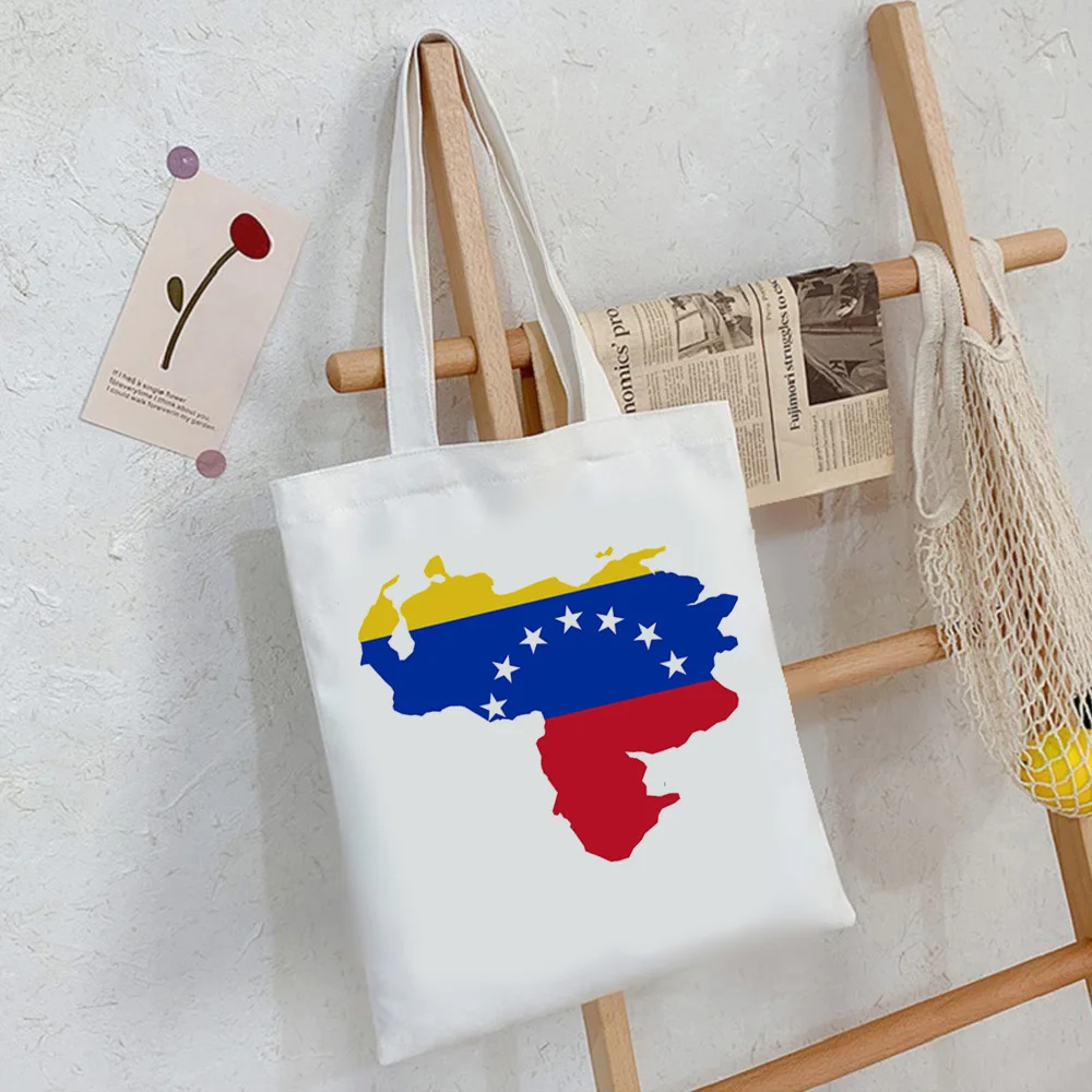 Venezuela nákupní taška opakovane juty taška bolso tote bag boodschappentas reciclaje sacolas