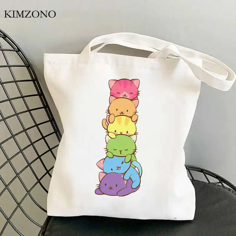 Lgbt Pride Rainbow nákupní taška recyklovať taška nákupná taška bolsas ecologicas reciclaje bolsa compra sac toile