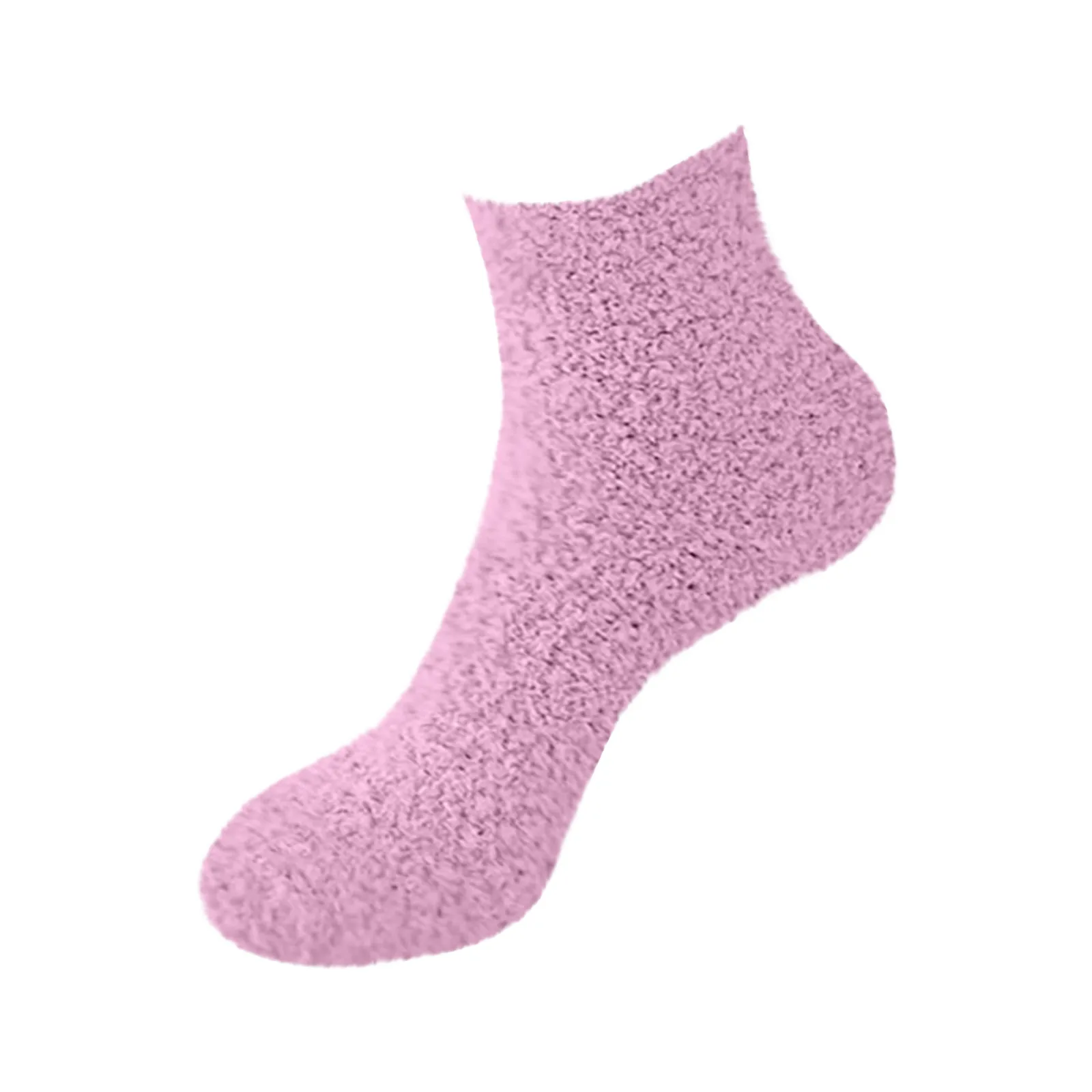 Prúžok Zimné Ponožky Ženy Hrubé Coral Fleece Teplé Ponožky farbou Packa Roztomilé Ponožky Dievčatá, Ženy Mäkké Podlahy Ponožky