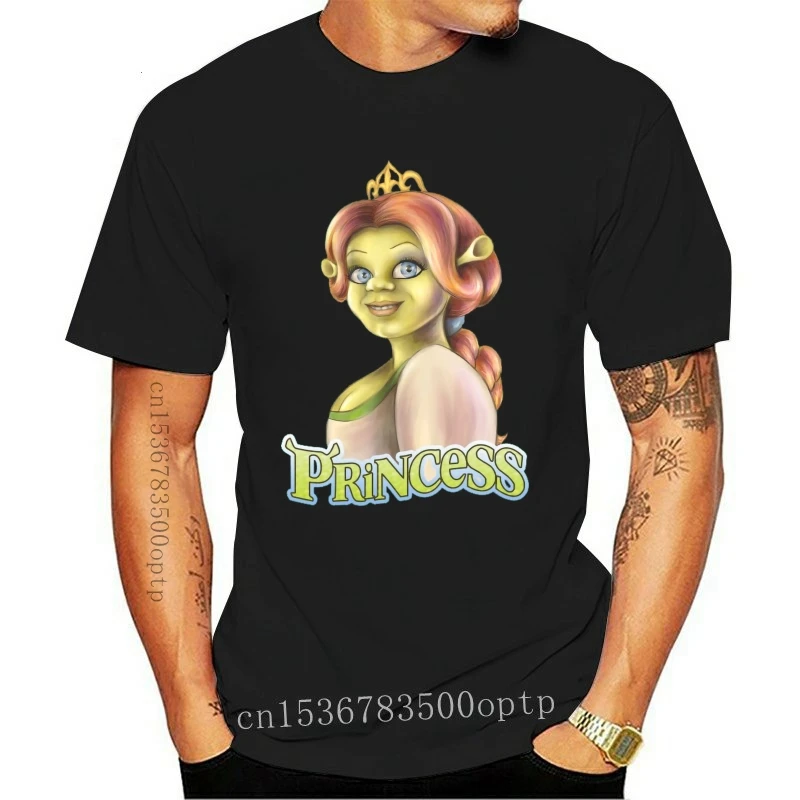 Ropa para hombre, camiseta de princesa Fiona, Shrek