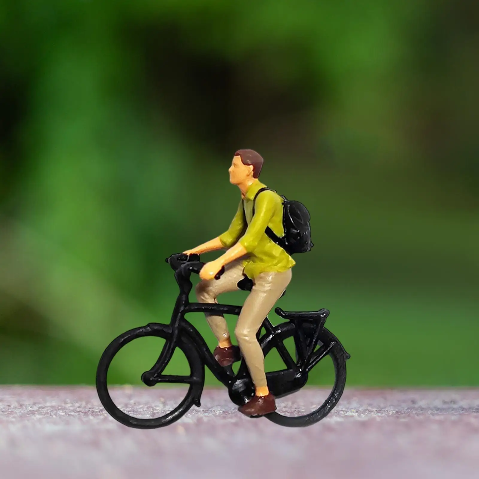 1/87 Rozsahu Cyklista Údaje Drobné Ľudí na Cyklistickú Scénu Diorama Layout