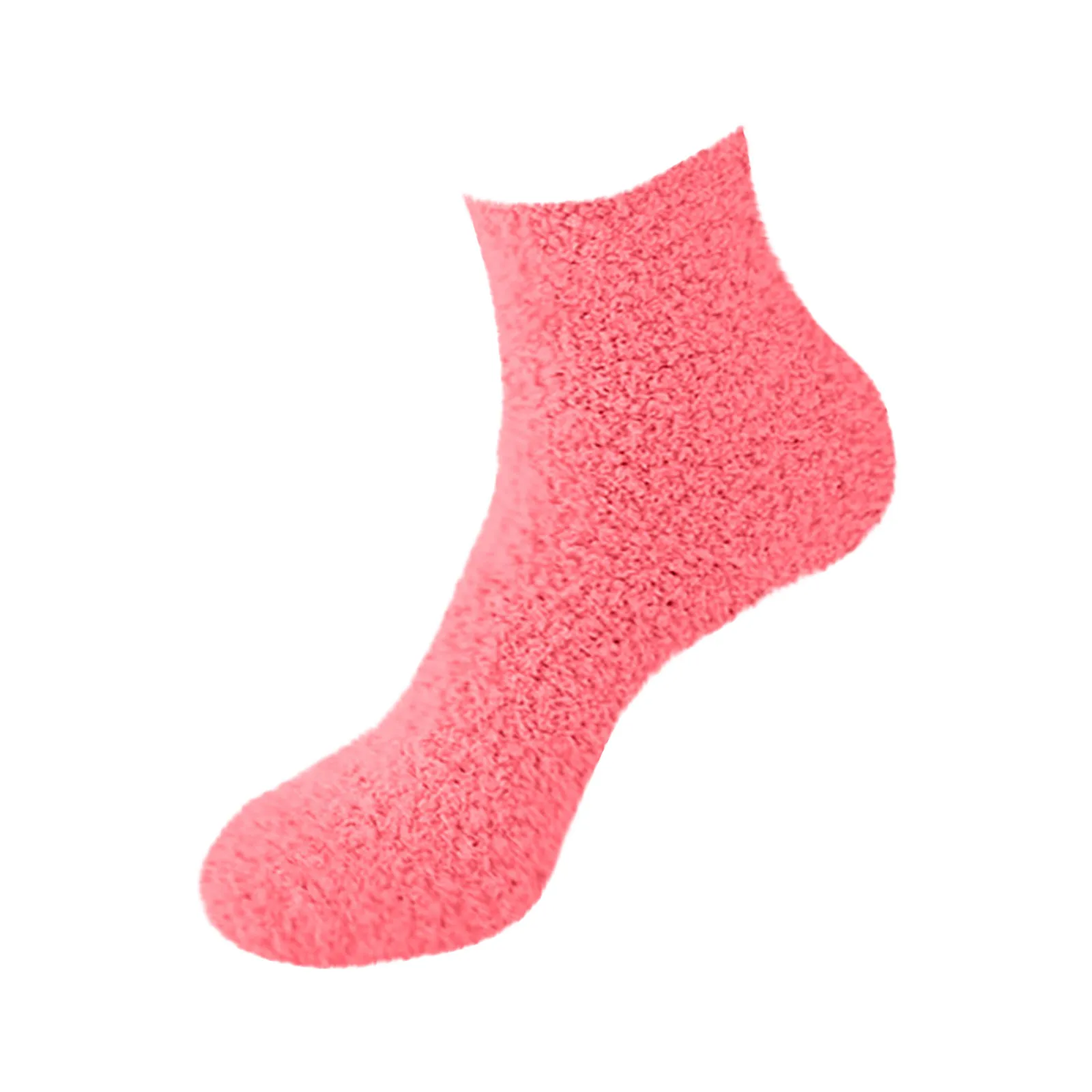 Prúžok Zimné Ponožky Ženy Hrubé Coral Fleece Teplé Ponožky farbou Packa Roztomilé Ponožky Dievčatá, Ženy Mäkké Podlahy Ponožky