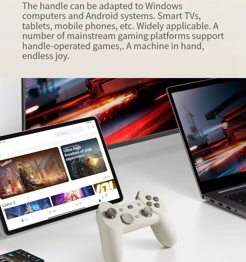 Xiao Gamepad Duálny Režim Bluetooth Herný ovládač S Ovládača 6-Osé Gyro, Lineárny Motor Podpora Android/Windows/Pad/TV/PC