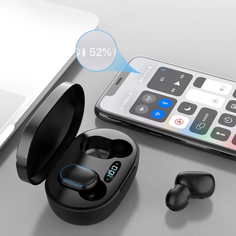 Zbrusu Nový, Originálny E7S TWS Bezdrôtové Bluetooth slúchadlá Ovládanie Športové Nepremokavé Stereo Zvuk Slúchadlá Pre OnAll Smartphone